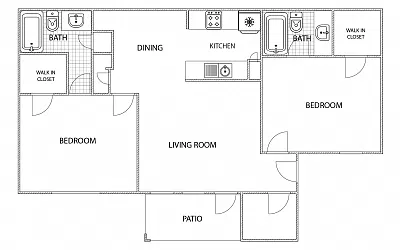 Floor plan B3