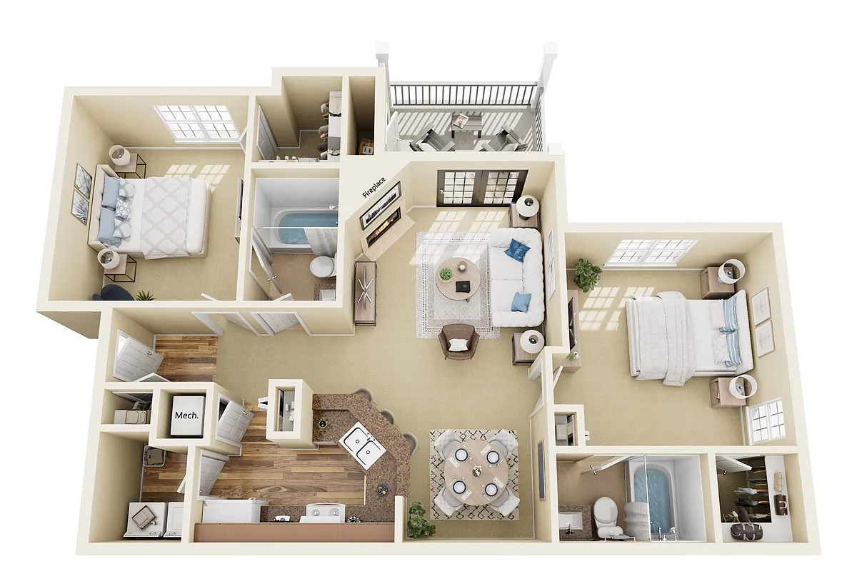Floor plan The Argonne