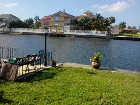 back side of the house