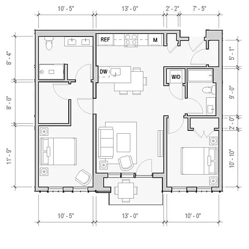 Floor plan Peak