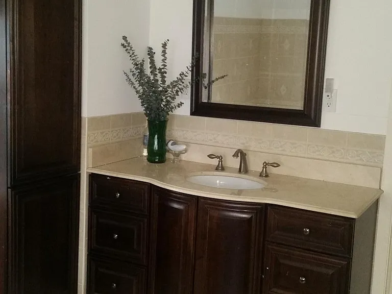 Master Bath Marble Vanity