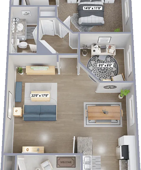 Laguna Floorplan Diagram
