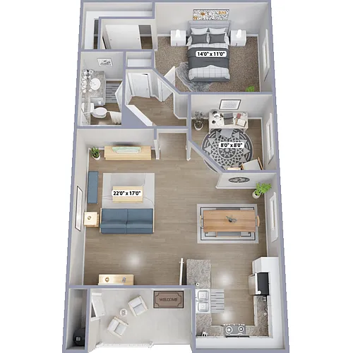 Floor plan Laguna