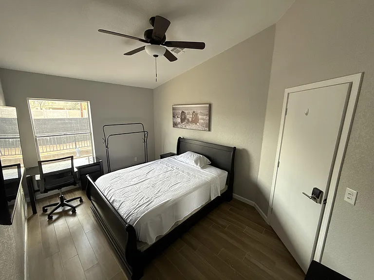 Blinds will be installed before move in.
