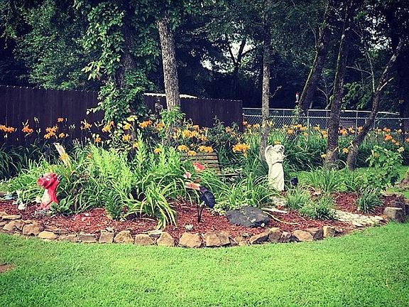 Beautiful landscaping 