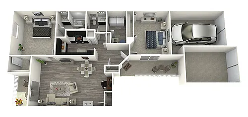 Floor plan Birchwood Lower