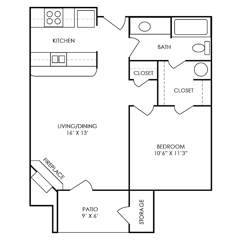 Floor plan The Gulf