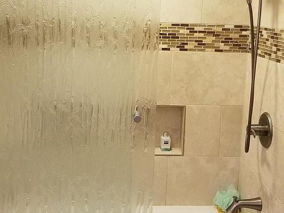 Master bathroom with jacuzzi tub