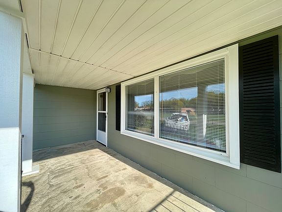 Large porch