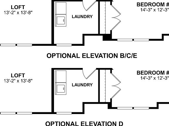Draper Second Floor Options