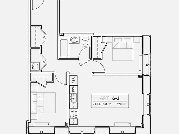 2nd image of 30 Washington St #6J