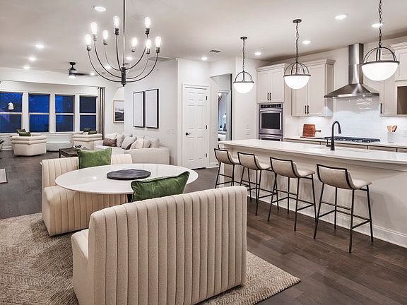 Open layout throughout first floor