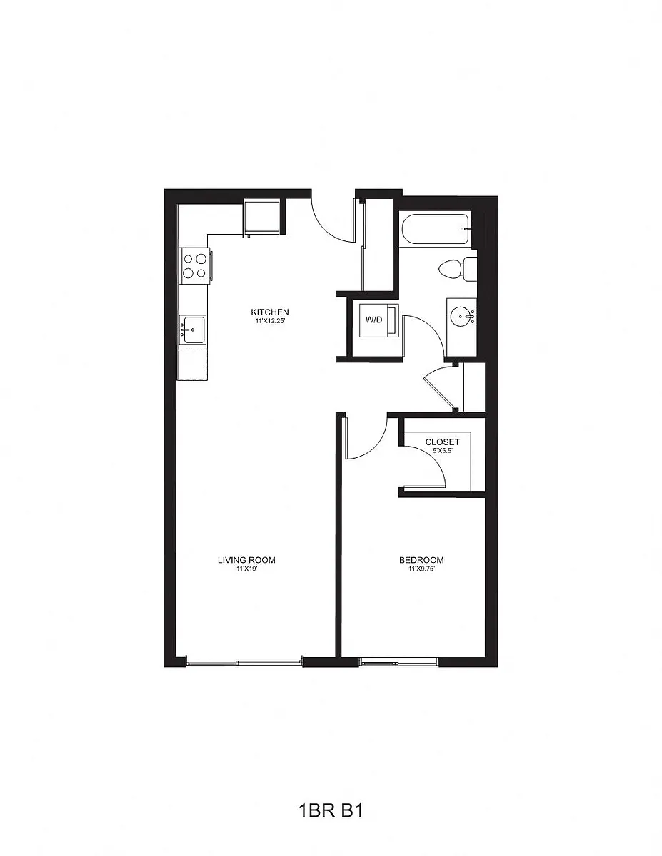 Floor plan B1