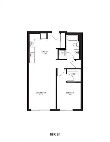 Floor plan B1