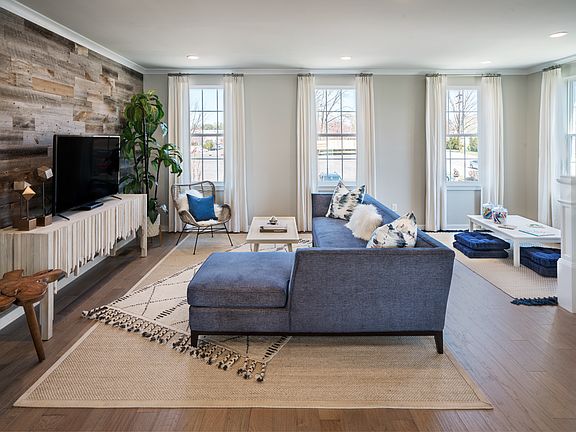 Great room with abundance of natural light
