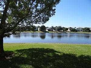 Lake view to the rear