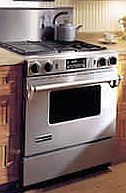 Jenn Air downdraft gas range
