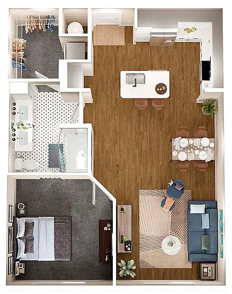 Floor plan Hermitage