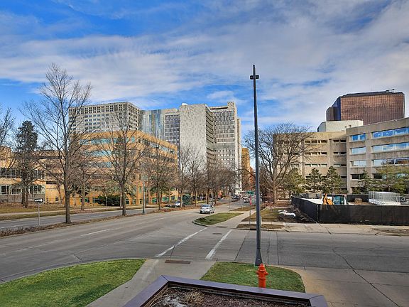 Across the street from Baldwin building, 3 min walk to Mayo and Gonda buildings