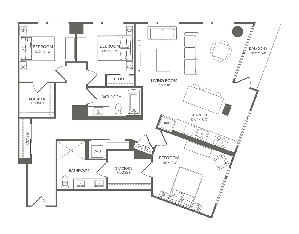 Floor plan C3