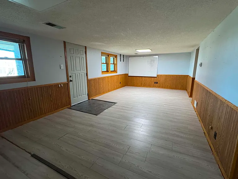 lower level living spaces