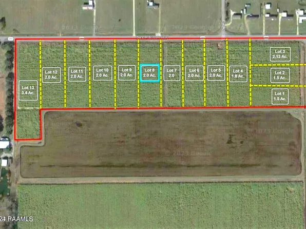 2700 Peach Bloom Hwy Lot 8, Church Pt, LA 70525
