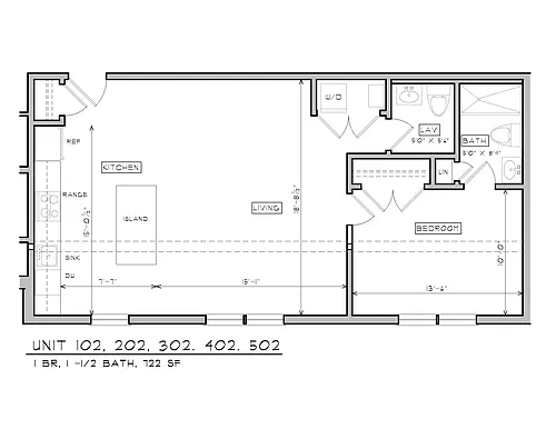Floor plan 102-502