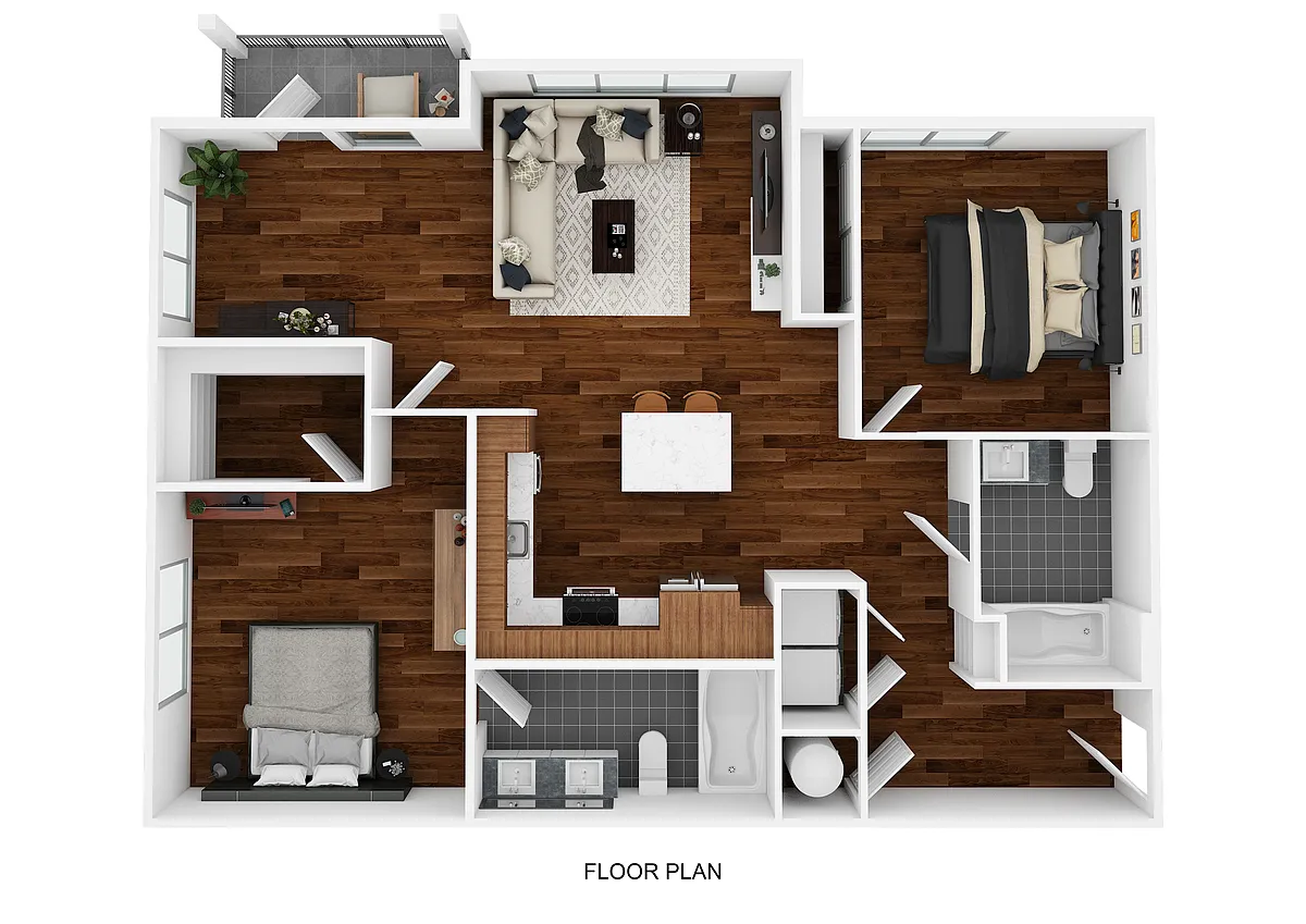 Floor plan B2A