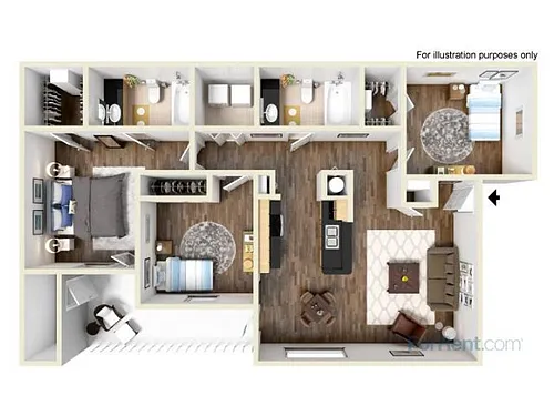 Floor plan Evergreen