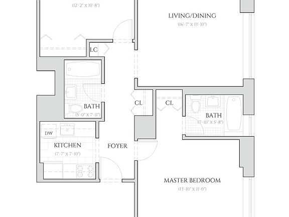 2nd image of 1 Columbus Pl APT S22f