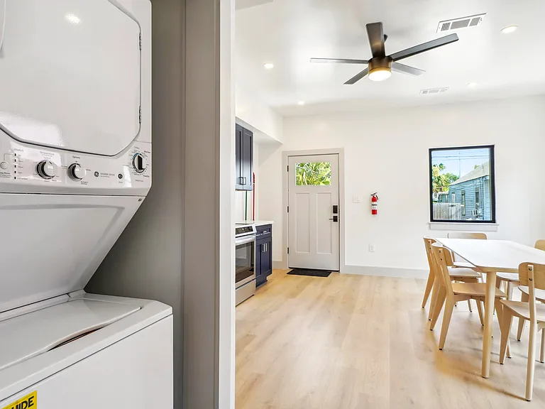 First floor laundry