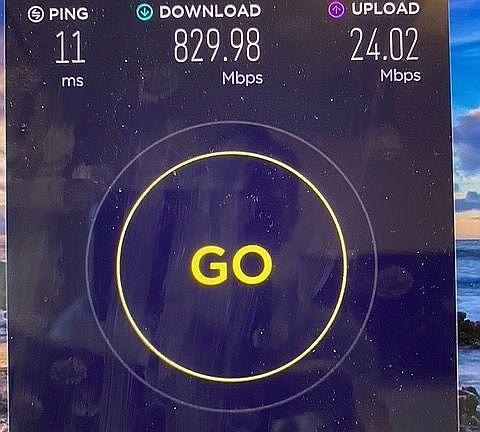 Blazing Fast Internet Avail