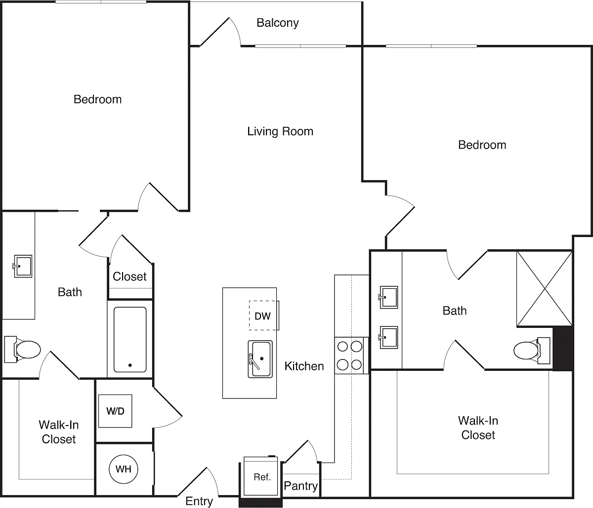 Floor plan B8