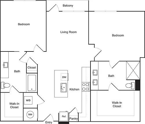 Floor plan B8