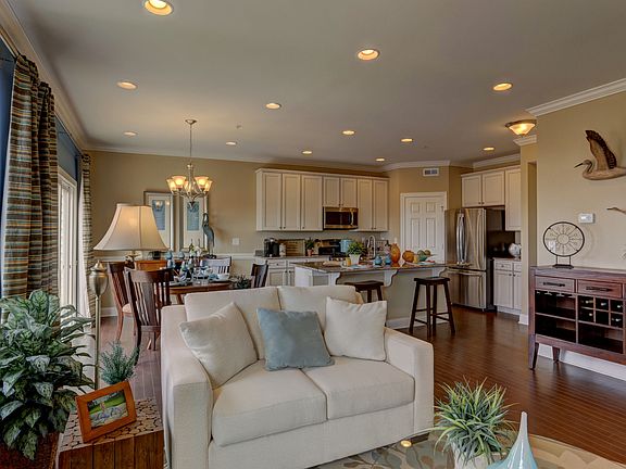 Open entertaining space