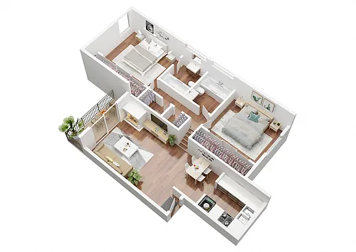 Floor plan Harland