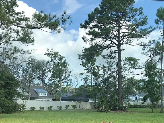 Facing West NW from garage