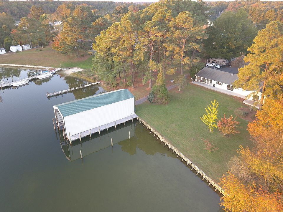 Boathouse and waterfront