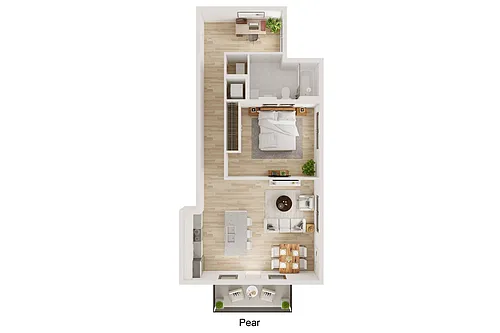 Floor plan Shiplock Views - Pear