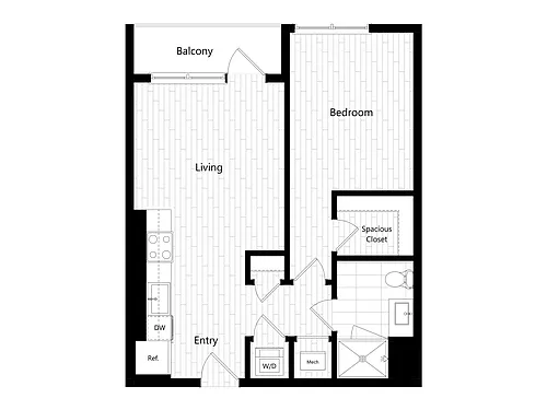 Floor plan A17B