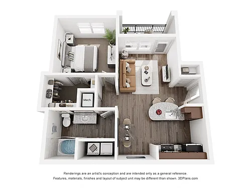 Floor plan A1