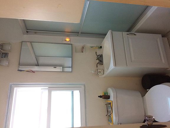 Bathroom with shower and tub