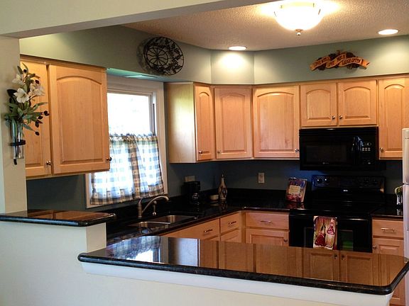 Newly remodeled kitchen