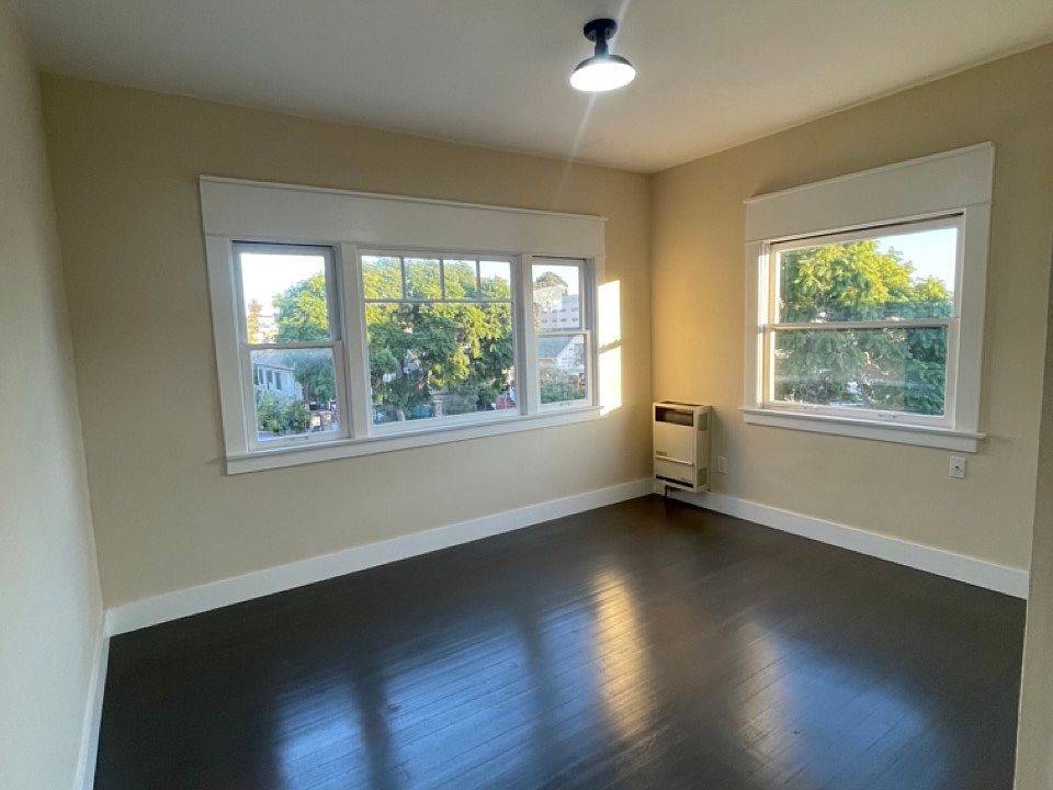 south and east windows