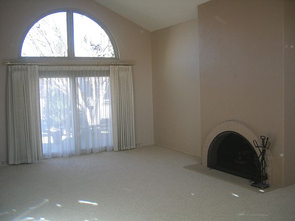 Living Room with woodburning fireplace