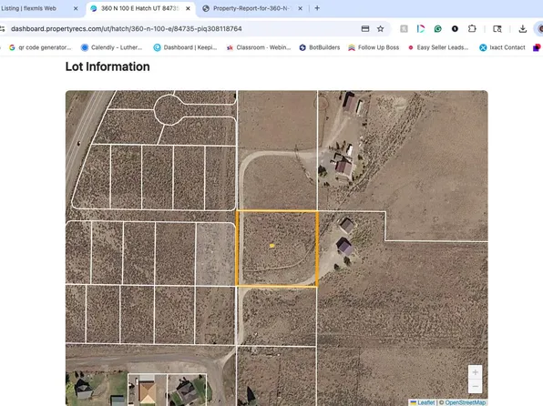 360 N 100 E, Hatch, UT 84735