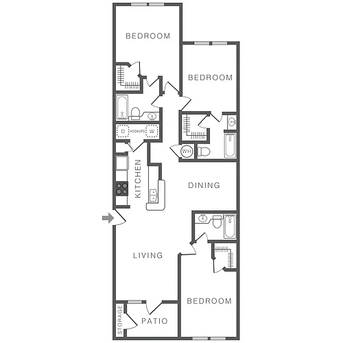 Floor plan C1