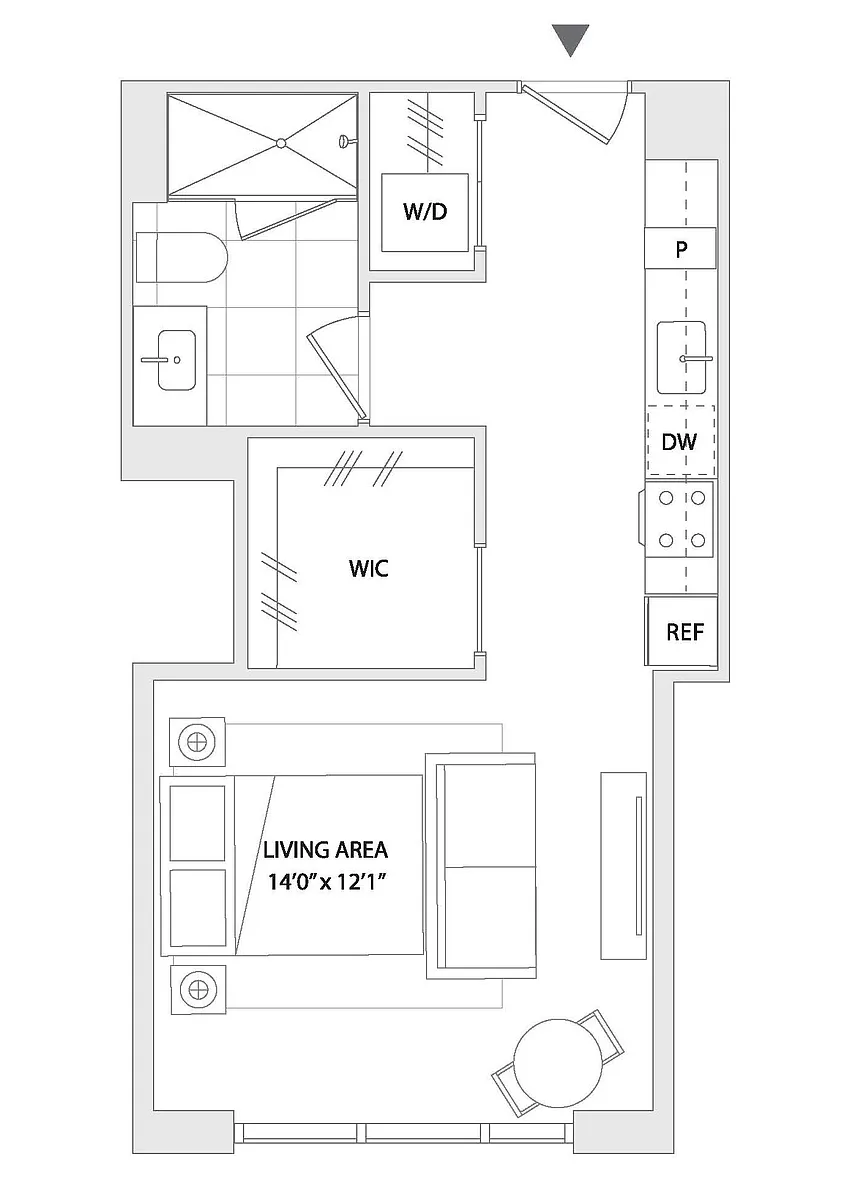 Floor plan STUDIO B3