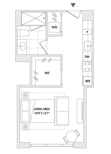 Floor plan STUDIO B3