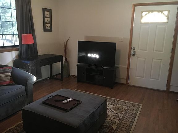 Living room and front door